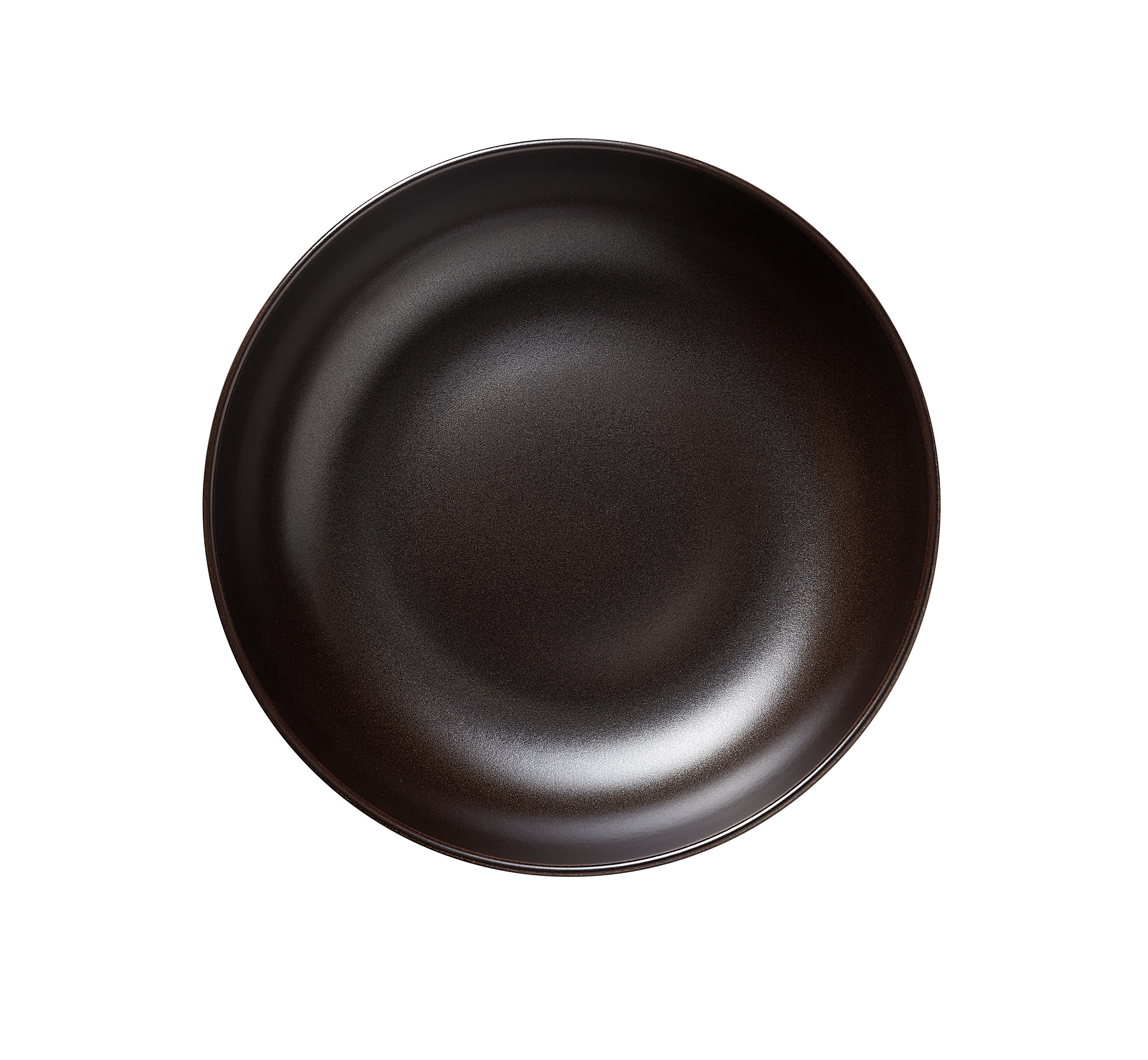 ROCKZZERO® Schale, Ø 26 cm, metallic brown, Steinzeug