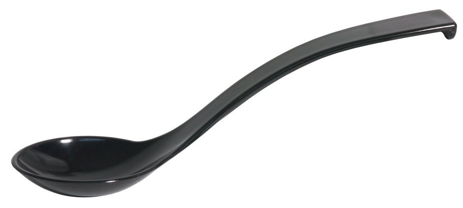 Vorlegelöffel - Länge 23,5 cm - schwarz