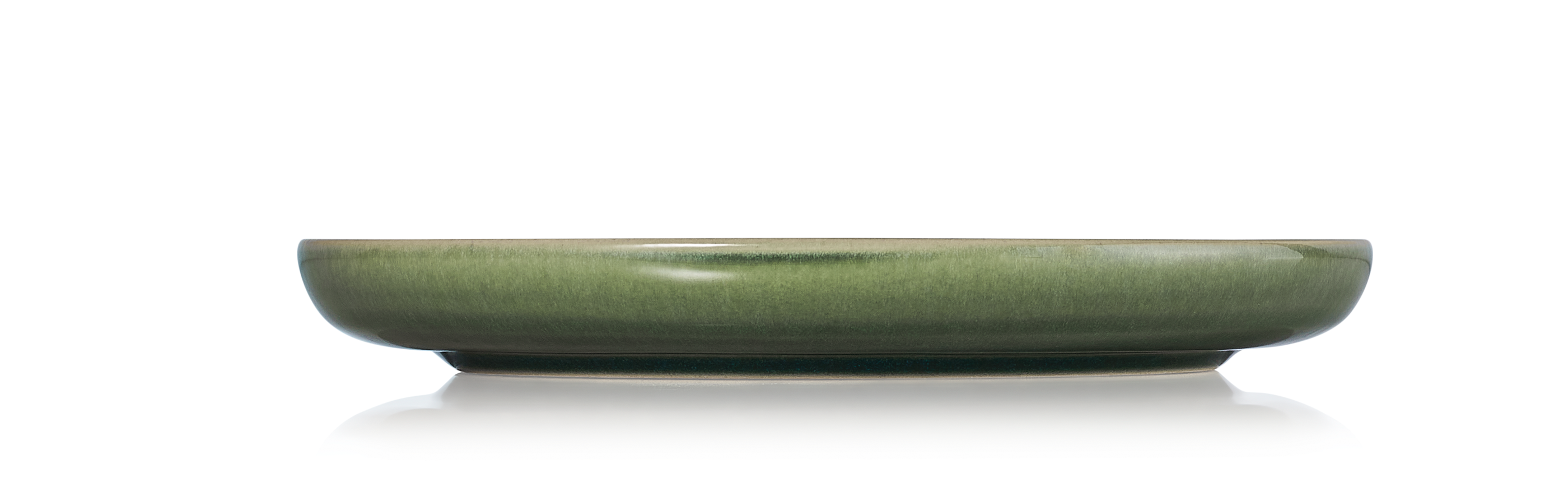 ROCKZZERO® Teller, flach, Ø 22 cm, Set á 6 Stück, myrtle green, Steinzeug