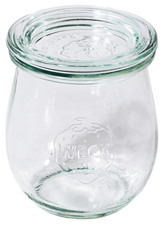 Weck® Tuplemglas 580 ml - ? 10,0 cm - Höhe 8,5 cm - 6 Stk.