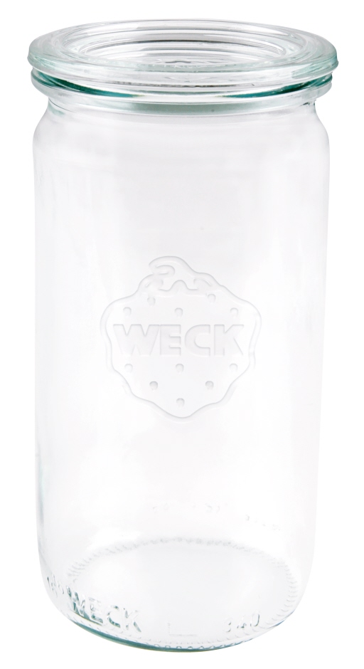 Weck® Stangenglas 340 ml - ? 6,0 cm - Höhe 13,0 cm - 12 Stk.