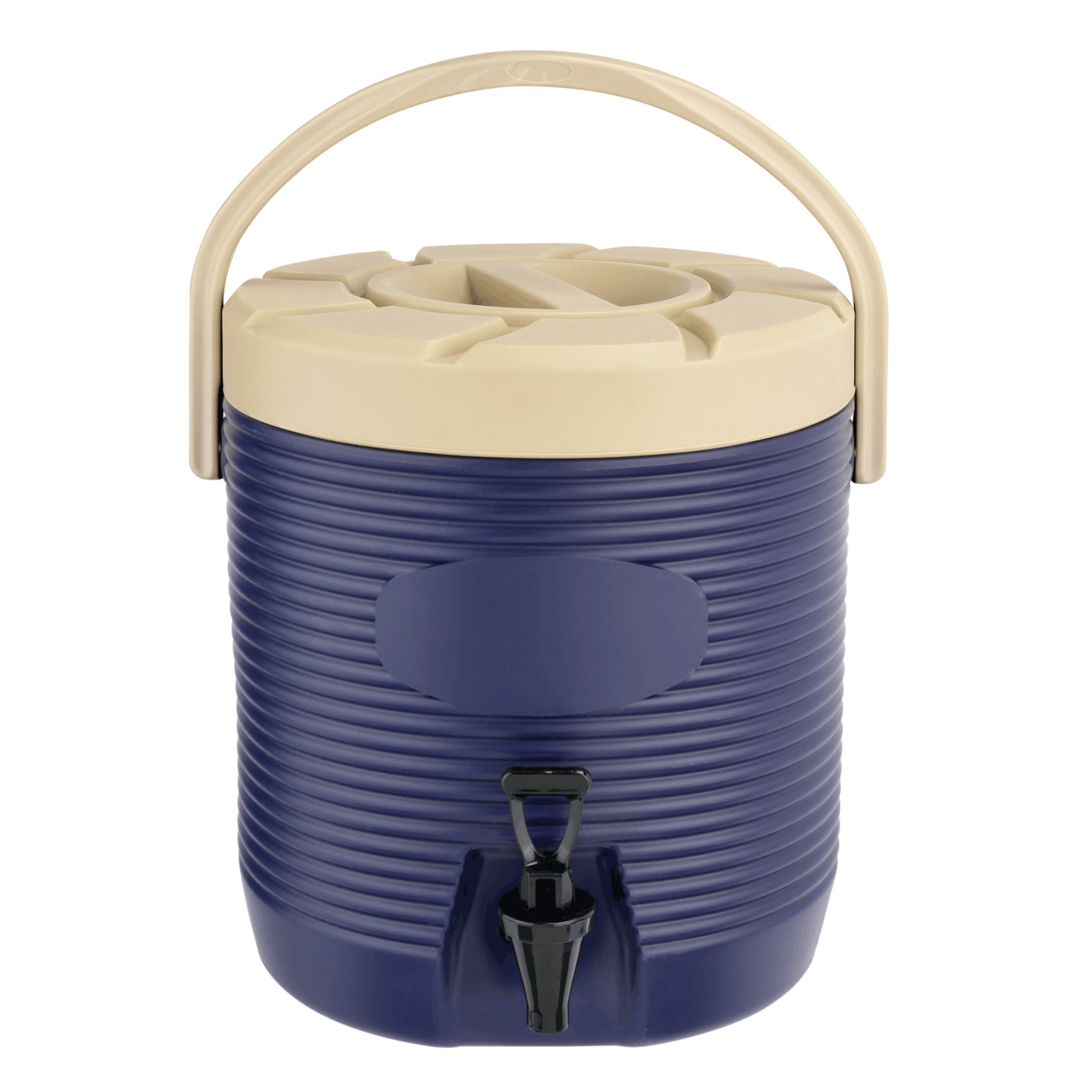 Thermogetränkebehälter, 12 ltr., blau, Kunststoff mit PU-Isolierung