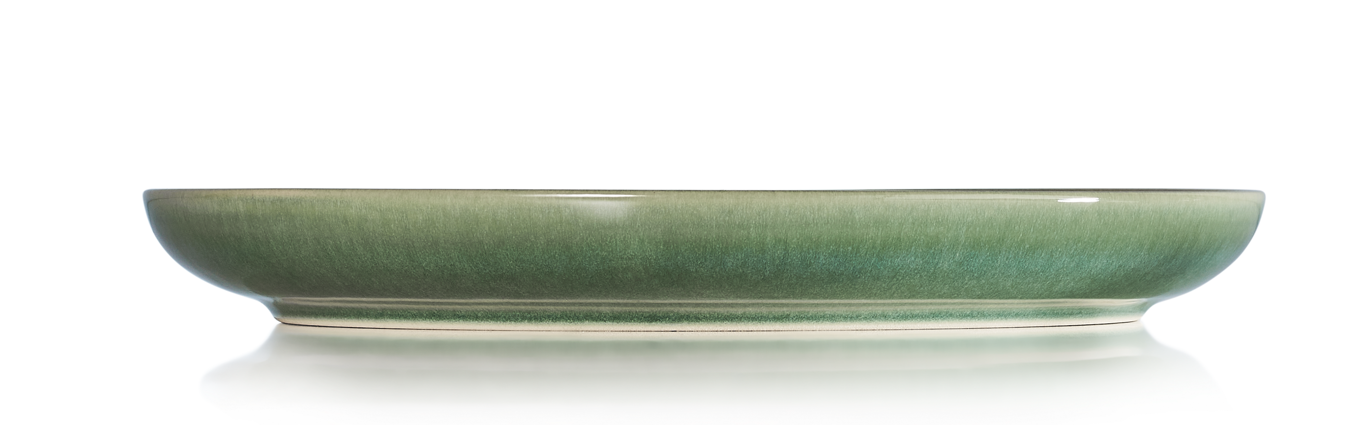 ROCKZZERO® Teller, flach, Ø 28 cm, Set á 6 Stück, myrtle green, Steinzeug