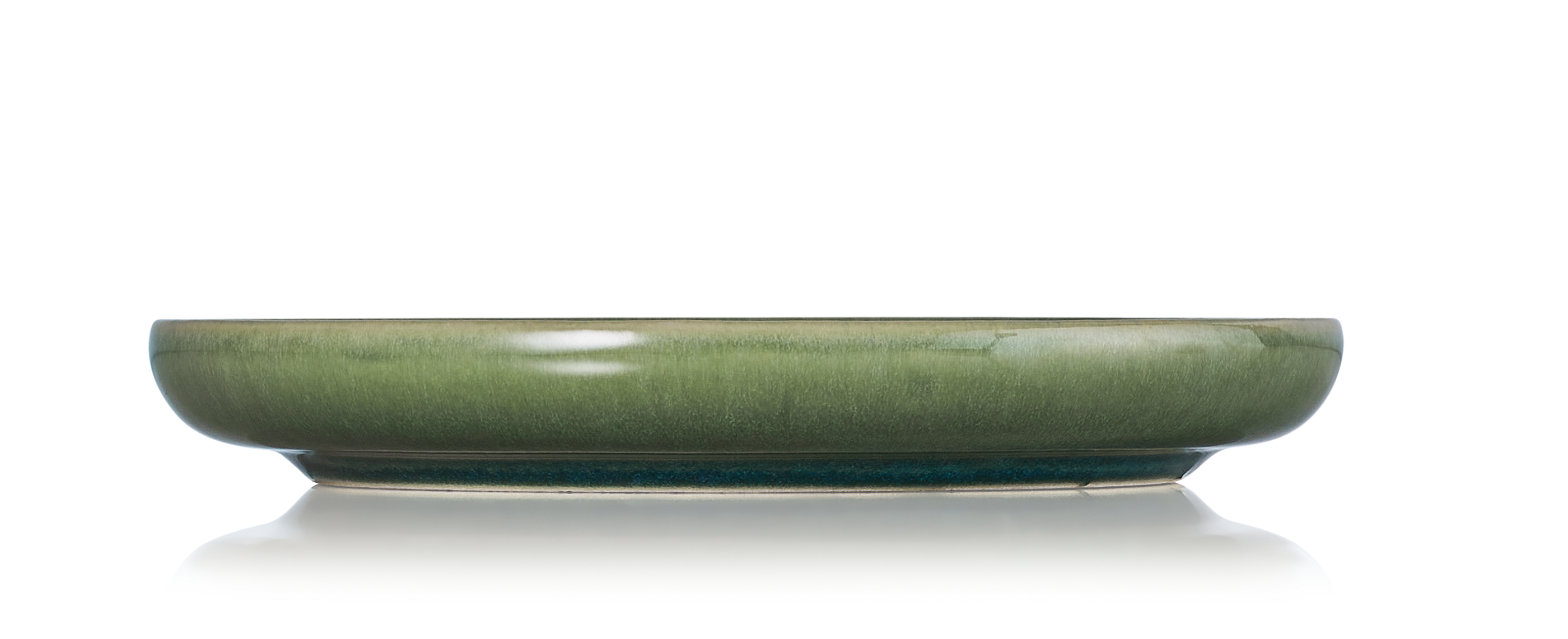 ROCKZZERO® Teller, flach, Ø 17,5 cm, Set á 6 Stück, myrtle green, Steinzeug