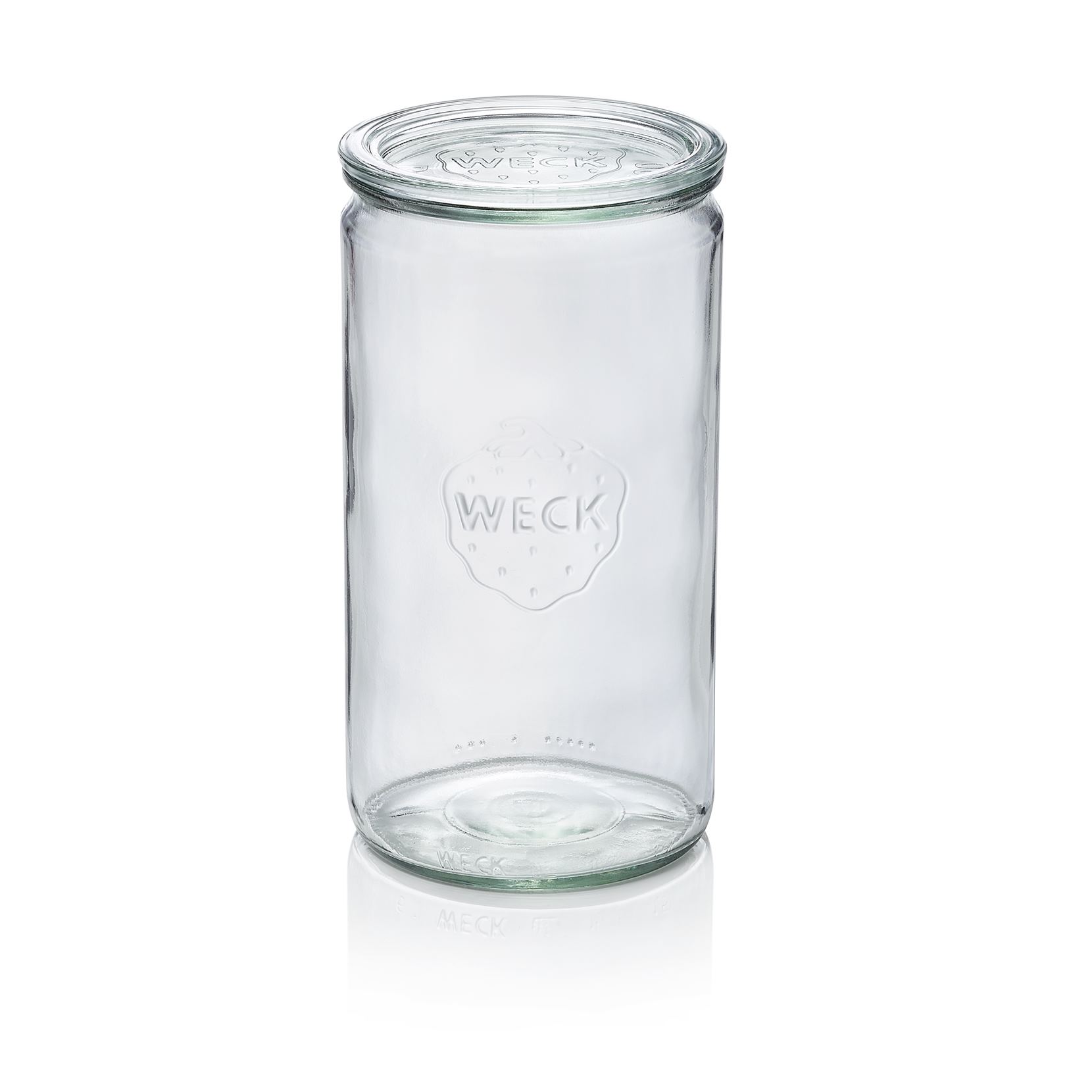 Weck® Zylinderglas 1,59Ltr. mit Deckel